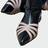 Magdaléna Sofisticirana Geometrijska Minimalistična Čevlji