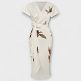 Satenaste zavinovací obleke