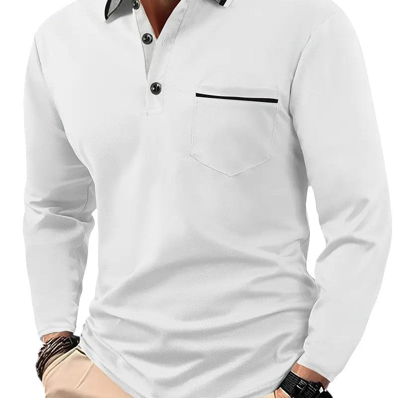 Larsen™ | Klasična polo majica z dolgimi rokavi" can be rewritten as:

"Larsen™ | Klasična polo majica z dolgimi rokavi