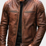 Troels™ | Leather Jacket