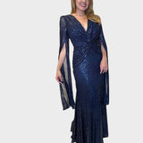 Nerma - Sijoča Maxi Obleka