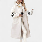 Manca – Eleganten plaščni kardigan s kapuco