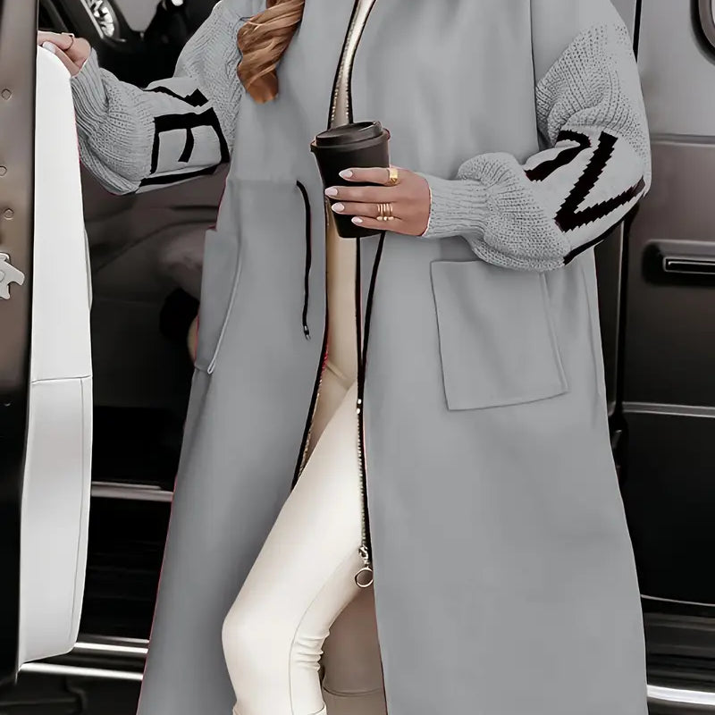 Zala – Elegantni kardigan s kapuljačom od svile