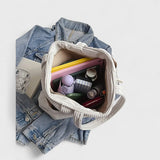 Tilda - Prugasta Torba z Detajli na Šnuri