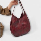 Cécile. - Vintage usnjena torba