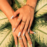 Zlata zapestnica s sponko