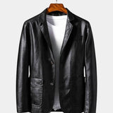 Jonas™ | Usnjena jakna v karamelnem tonu