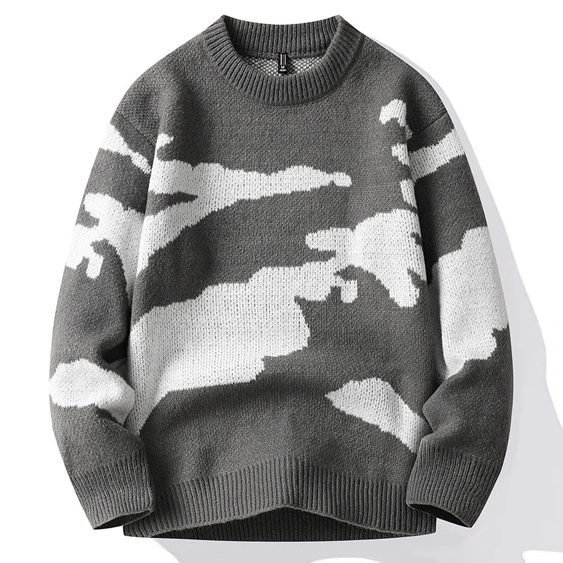 DONY | Oversized Patterned Sweater