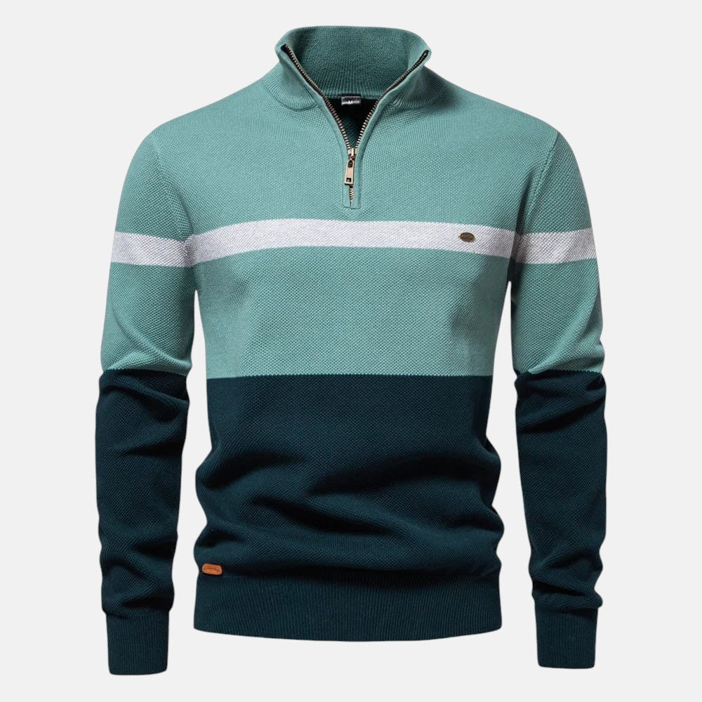 Alexandre | Struktúrovaný polo pulover