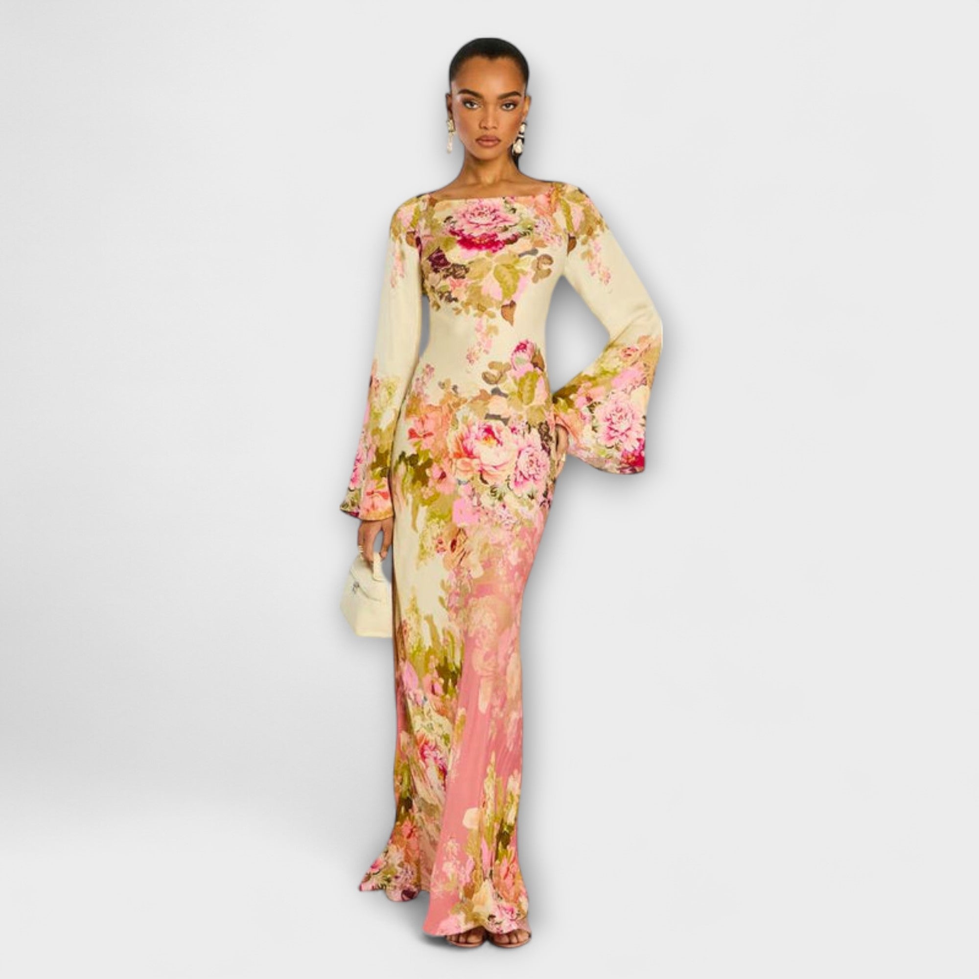 Kelly - Maxi obleka za vrtno zabavo