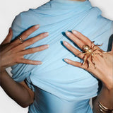 Dolge obleke s rolko