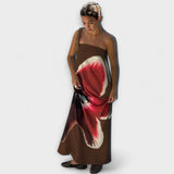 Šik off-shoulder brezramenske maxi obleke