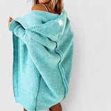 Daniela – Dolg cardigan s kapuco