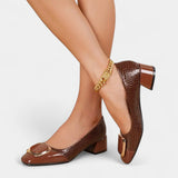 Sabina – Elegantne čevlje na blokastem petu