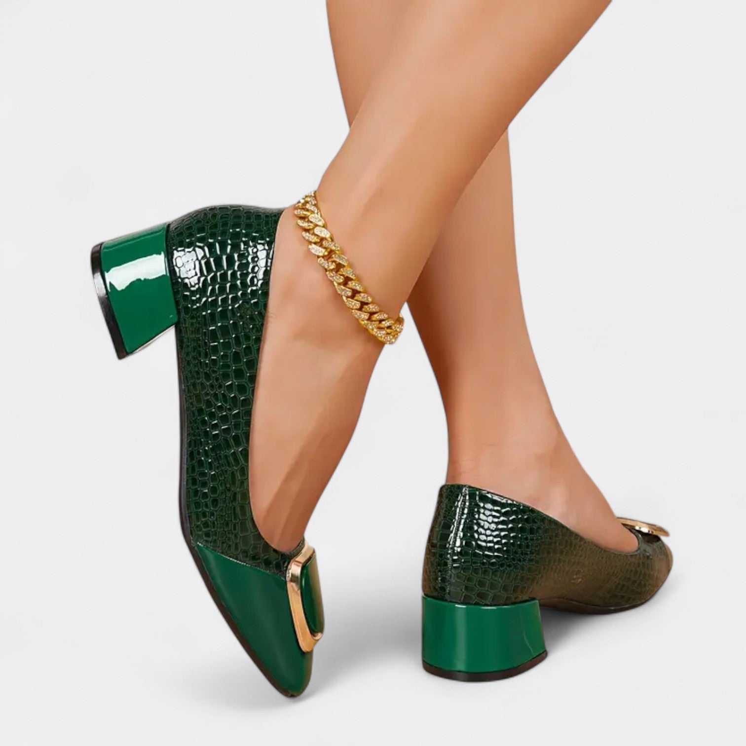 Sabina – Elegantne čevlje na blokastem petu