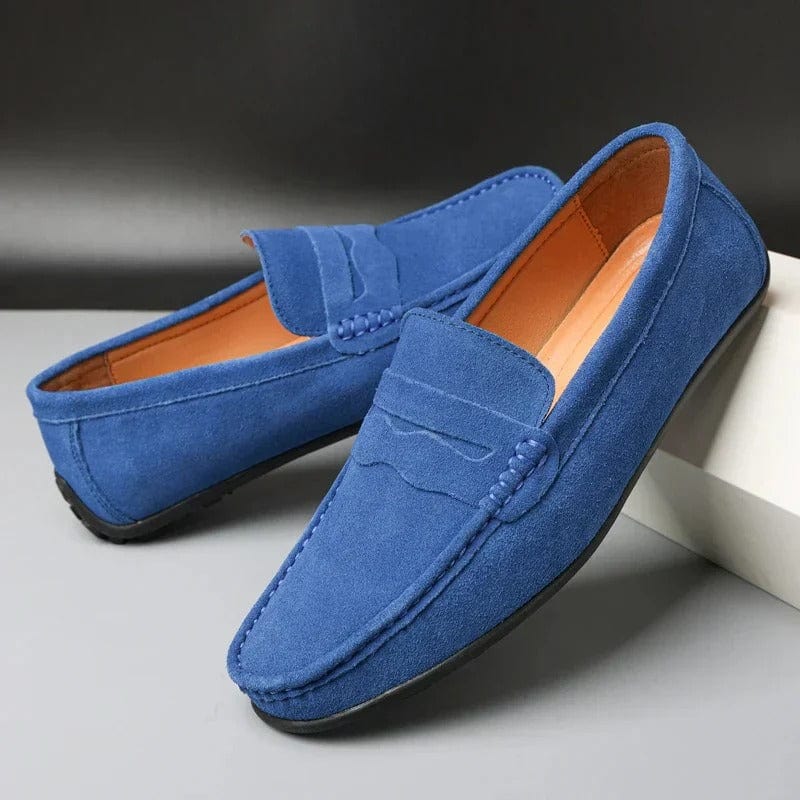 Lorenzo Suede Moccasins