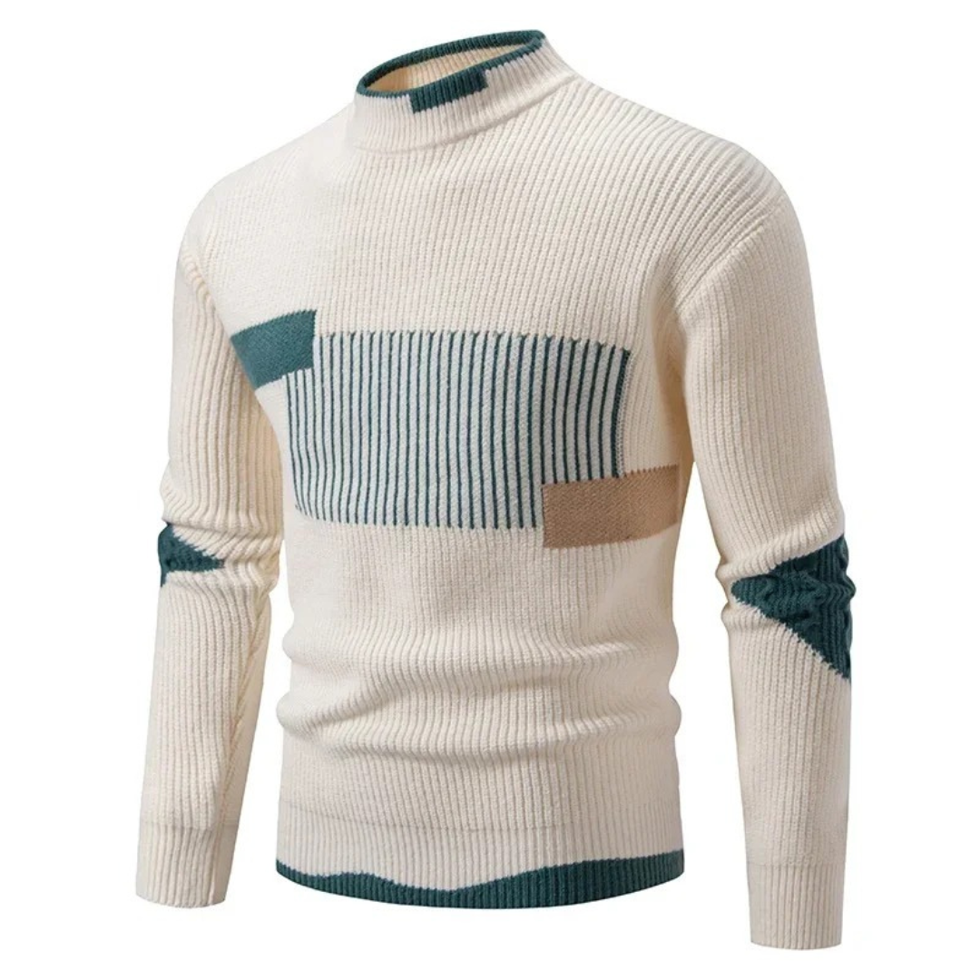 ASTON | Geometric Sweater