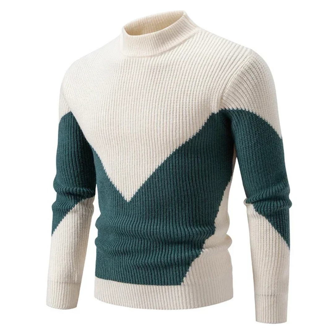 ASTON | Geometric Sweater